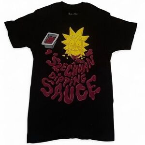 RIPPLE JUNCTION X ADULT SWIM 
RICK AND MORTY SZECUAN GRAPHIC SHIRT • SIZE - S